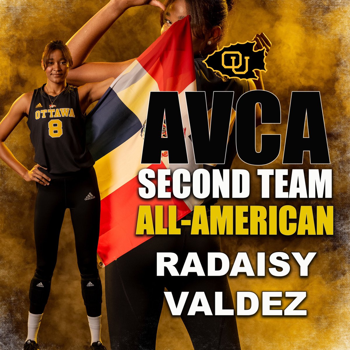Our 2 AVCA All-Americans 
These two have been putting up big numbers all season 🤩🥳