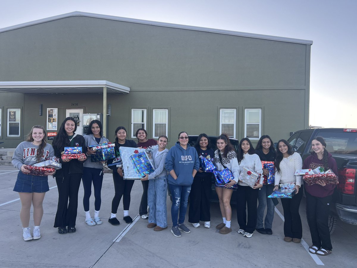So glad we were able to adopt a family this year through the Williamson County Brown Santa program! Love helping out with this amazing community! #team13 is truly an amazing group of humans!