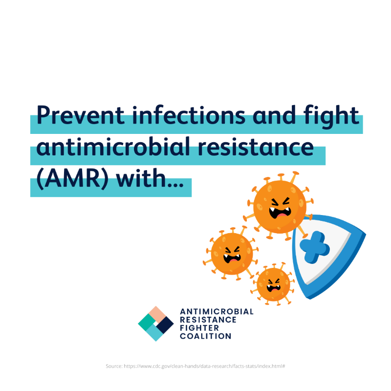 AMResistance's tweet photo. Clean hands = strong defense! 🧼👏  

Regular #handwashing prevents illnesses like colds and diarrhea while reducing the need for antibiotics, helping combat #AMR.

Learn more about why hand hygiene matters: https://t.co/AzmQGsh8hI