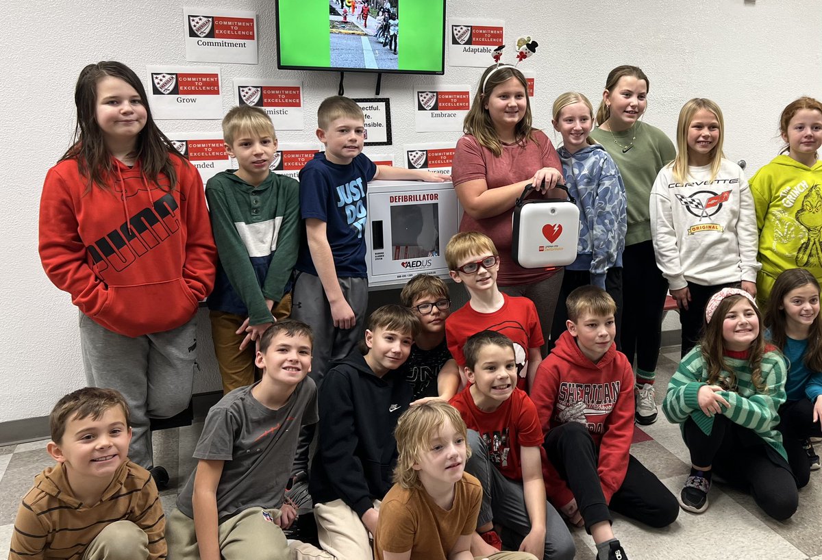 Thank you Somerset-Reading Twp Volunteer EMS for our new AED!
