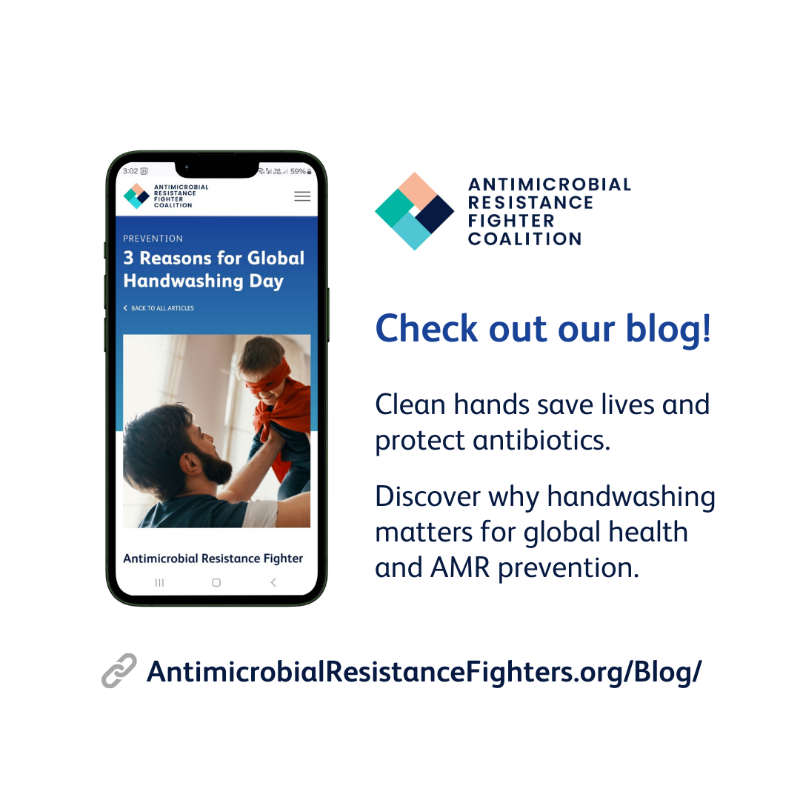 AMResistance's tweet photo. Clean hands = strong defense! 🧼👏  

Regular #handwashing prevents illnesses like colds and diarrhea while reducing the need for antibiotics, helping combat #AMR.

Learn more about why hand hygiene matters: https://t.co/AzmQGsh8hI