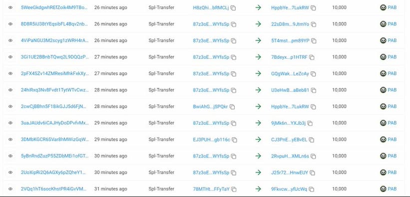 Pumpmybag1's tweet photo. Don't ask why,

Just drop your Solana $SOL address &amp; RT 📌

Each wallet gets 10,000 $PAB 🪂 https://t.co/3dNEAR8WG3