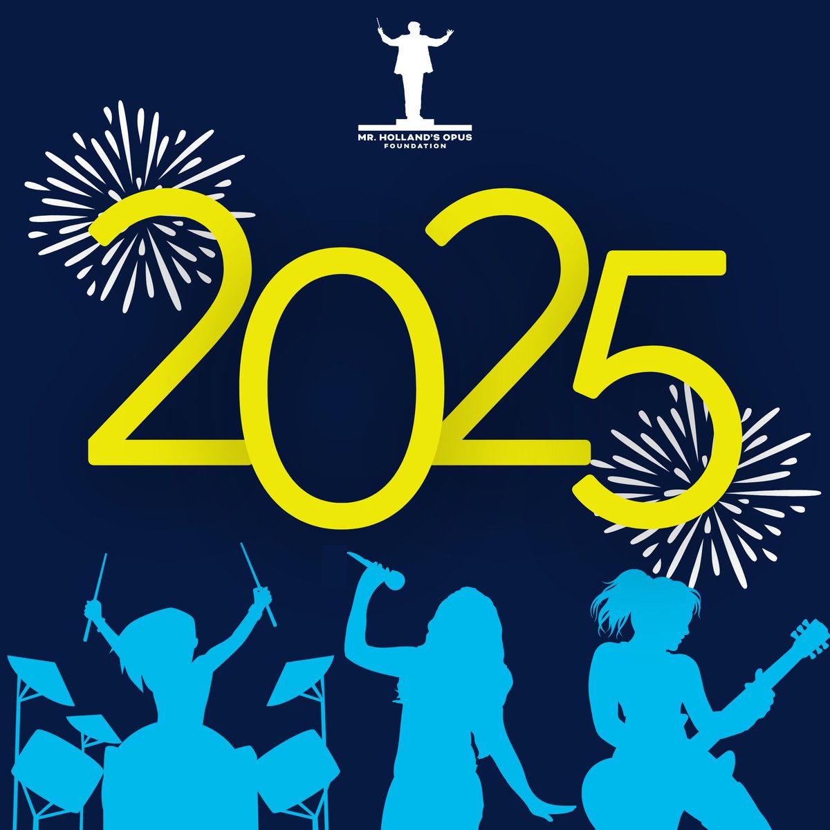 New year, new possibilities! 🌟 As we step into 2025, we’re filled with excitement for the impact we’ll create together through the power of music. 🎶 Here's to another year of transforming lives, one note at a time.