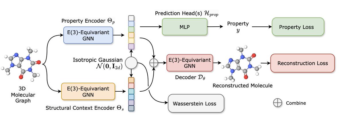 Learning Disentangled Equivariant Representation for Explicitly Controllable 3D Molecule Generation

1. This paper introduces E3WAE, a novel E(3)-equivariant Wasserstein autoencoder designed for explicit control in 3D molecule generation. It factors the latent space into two