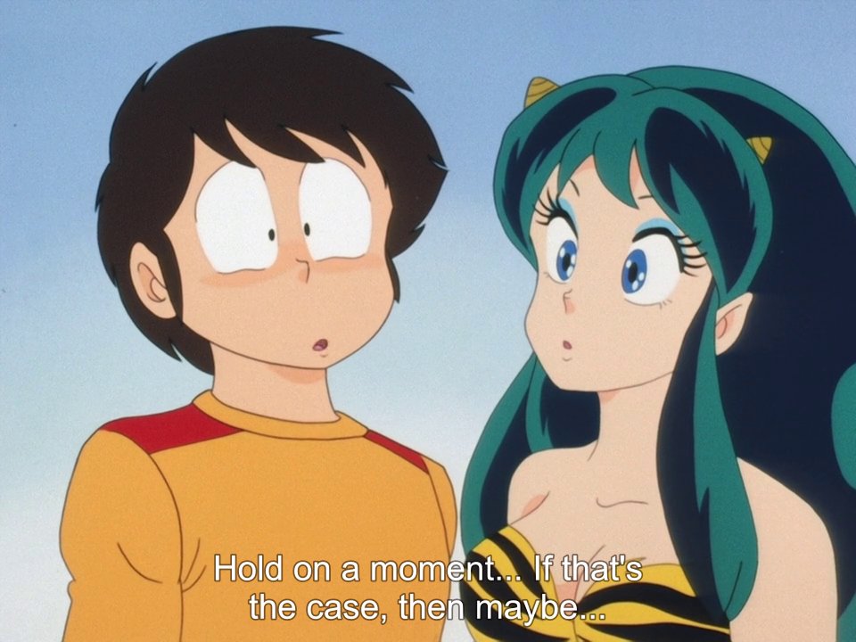 Ochan30's tweet photo. Oh dear Lord Ataru used LOGIC and Lum's like "Let's get it on."
WOW...just WOW!
#UruseiYatsura #LUM #ThoseObnoxiousAliens #Episode89 #AnimeRetroRewatch @DigiRanma https://t.co/71X1BBnWHb