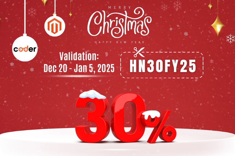 landofcoder's tweet image. MAKE THIS XMAS COUNT FOR YOUR MAGENTO STORE
We’re giving you the GIFT of better sales and smoother operations. Get 𝟑𝟎% 𝐎𝐅𝐅 on ALL Premium Magento 2 Extensions!
🎟Use Code: 𝐇𝐍𝟑𝟎𝐅𝐘𝟐𝟒
📅Valid: 𝟏𝟐.𝟐𝟎.𝟐𝟎𝟐𝟒 - 𝟏.𝟓.𝟐𝟎𝟐𝟓
🔗landofcoder.com
Grab it now!