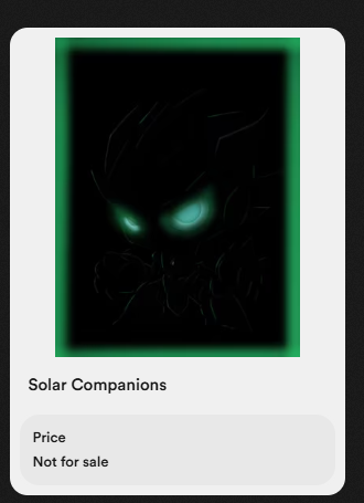 ICE26_eth's tweet photo. Minted 1 Solar Companions.
Reveal soon, Airdrop soon, TGE soon and CEX soon!
#solardex @solarstudios @solar_dex https://t.co/Nu0ppuhoHy