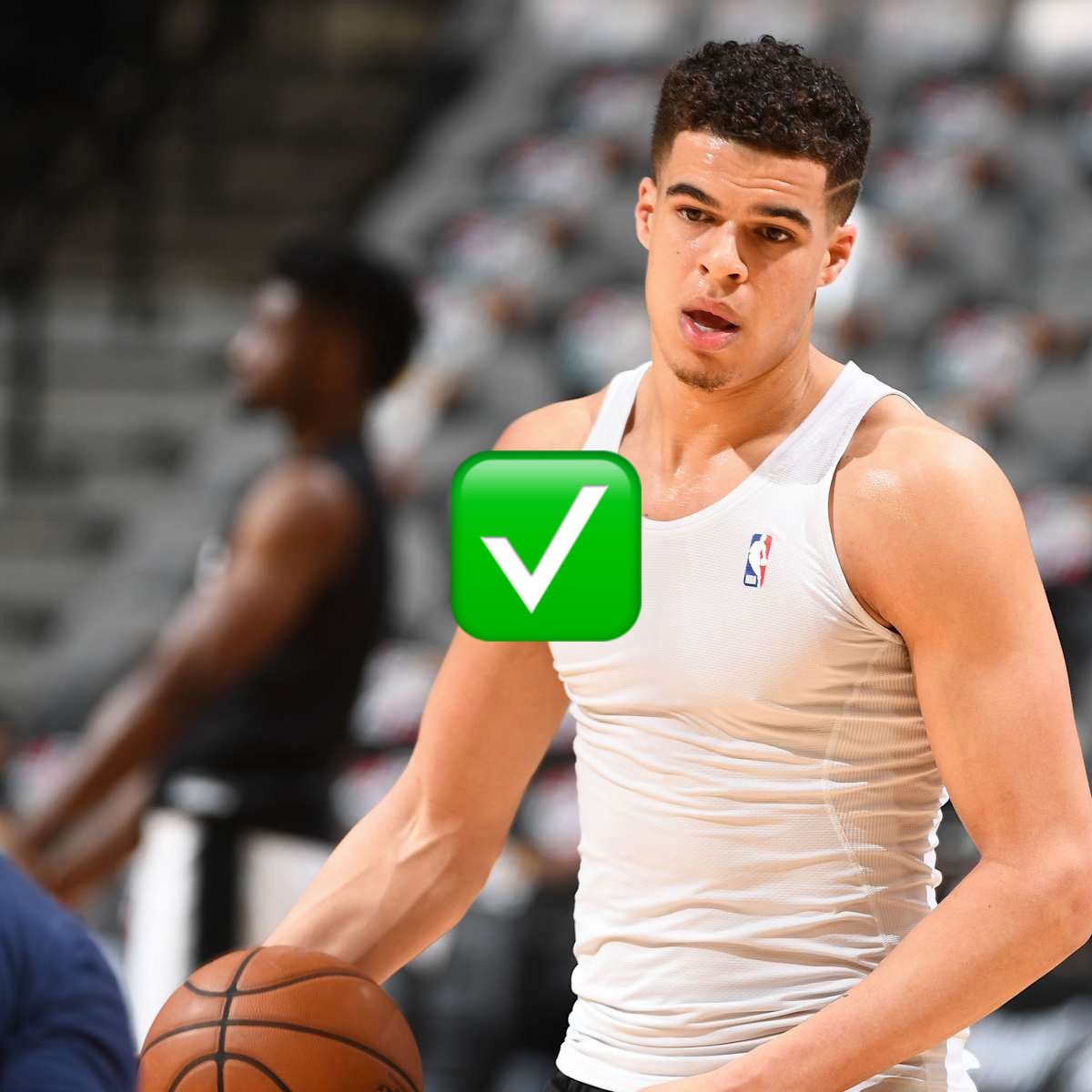 Michael Porter Jr. o5.5 Rebs✅✅✅

MPJ secures us profit.

I love the chirps, keep them coming.

Drop a ❤️ if you tailed!