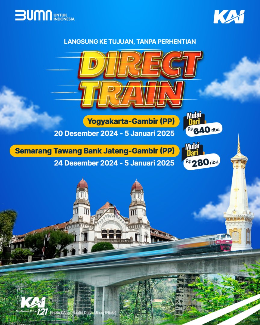Kereta Api Indonesia tweet media