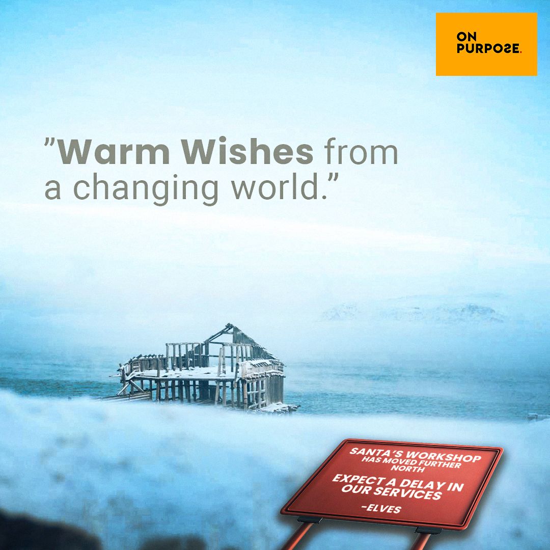 "Dashing through the slush, the planet needs our care. Take a stand, lend a hand, for a greener Earth to share!" 

#ClimateCarols #ActOnClimate #SingForChange