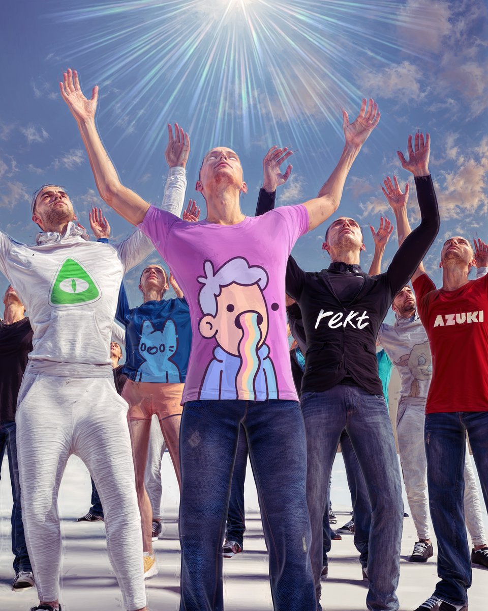 beeple's tweet image. WEN TOKEN