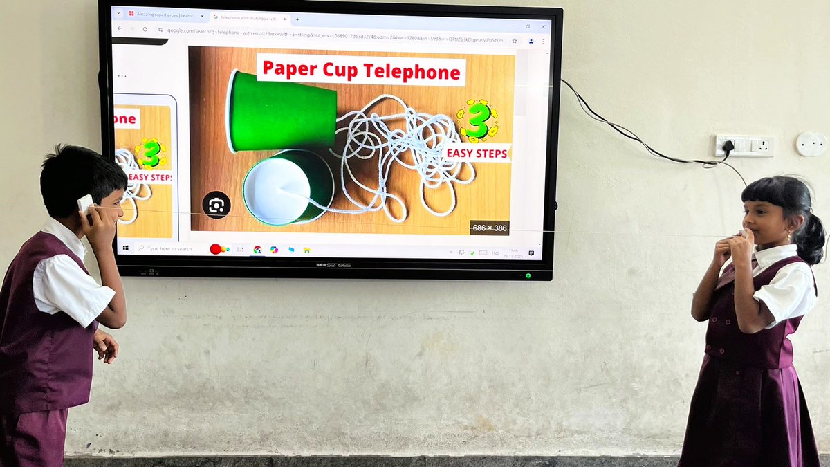 mjnprime's tweet image. Grade 3 Students Explore Sound Waves with Paper Cup Telephones!

Gallery Link montessorijnprime.com/montessori/pri…

🌟 #ScienceActivity #YoungScientists #SoundWaves #HandsOnLearning #CuriosityInAction