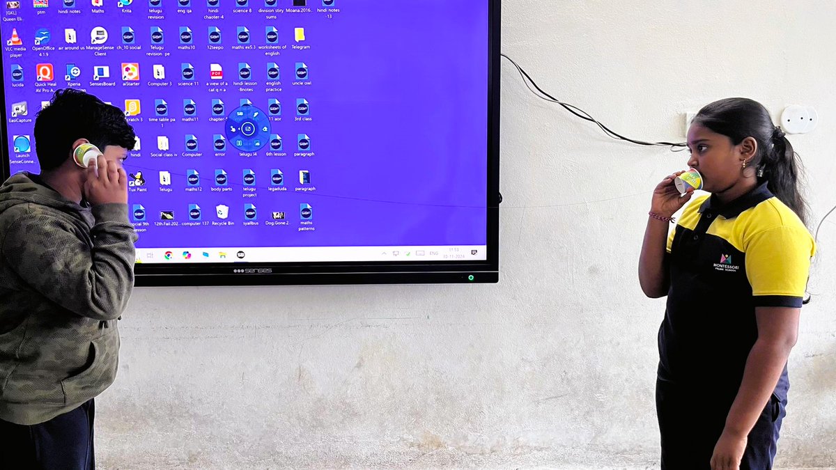 mjnprime's tweet image. Grade 3 Students Explore Sound Waves with Paper Cup Telephones!

Gallery Link montessorijnprime.com/montessori/pri…

🌟 #ScienceActivity #YoungScientists #SoundWaves #HandsOnLearning #CuriosityInAction