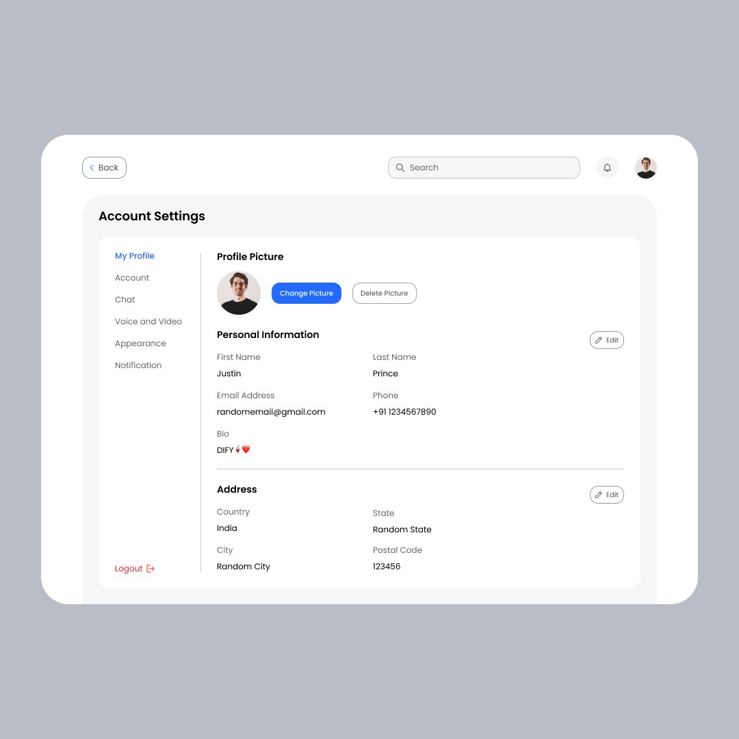D_A_Mano's tweet photo. Day 2 of my daily design challenge: Profile Page 🚀
Focused on a clean layout. Feedback is welcome!

#UIUXDesign #DailyUI #ProfilePage #UXDesign #UIDesign #DesignPractice #FigmaDesign #WebApp #CreativeDesign #DesignChallenge https://t.co/0S569agM3r