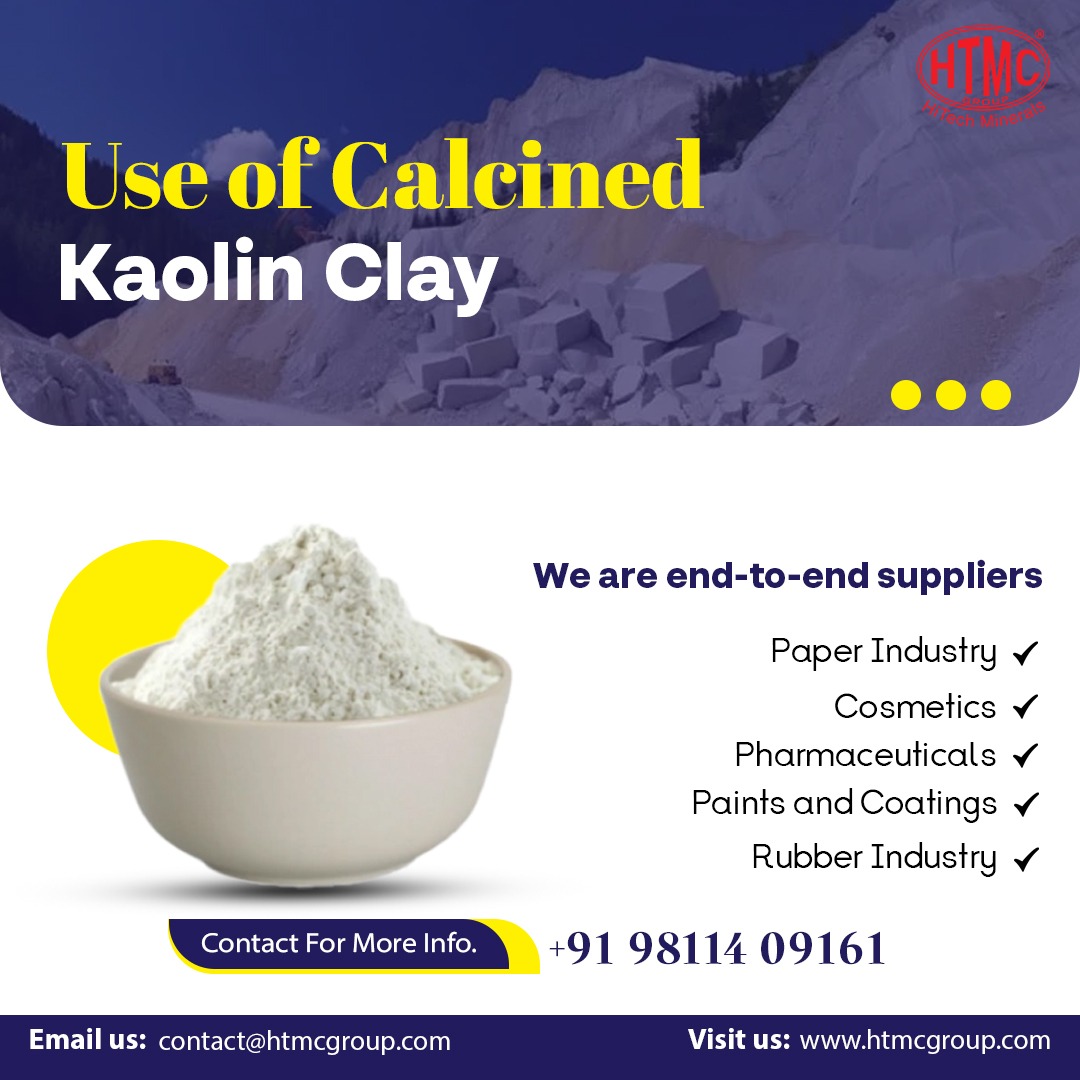_htmcgroup's tweet image. Transforming industries with premium Calcined Kaolin Clay! 💎 HTMC Group delivers top-quality solutions tailored to your needs. 🏭🌟
Visit us:- htmcgroup.com
Mail us: - b@htmcgroup.com
Mob: - 098114 09161
#CalcinedKaolin #IndustrialSolutions #KaolinClay #HTMCGroup
