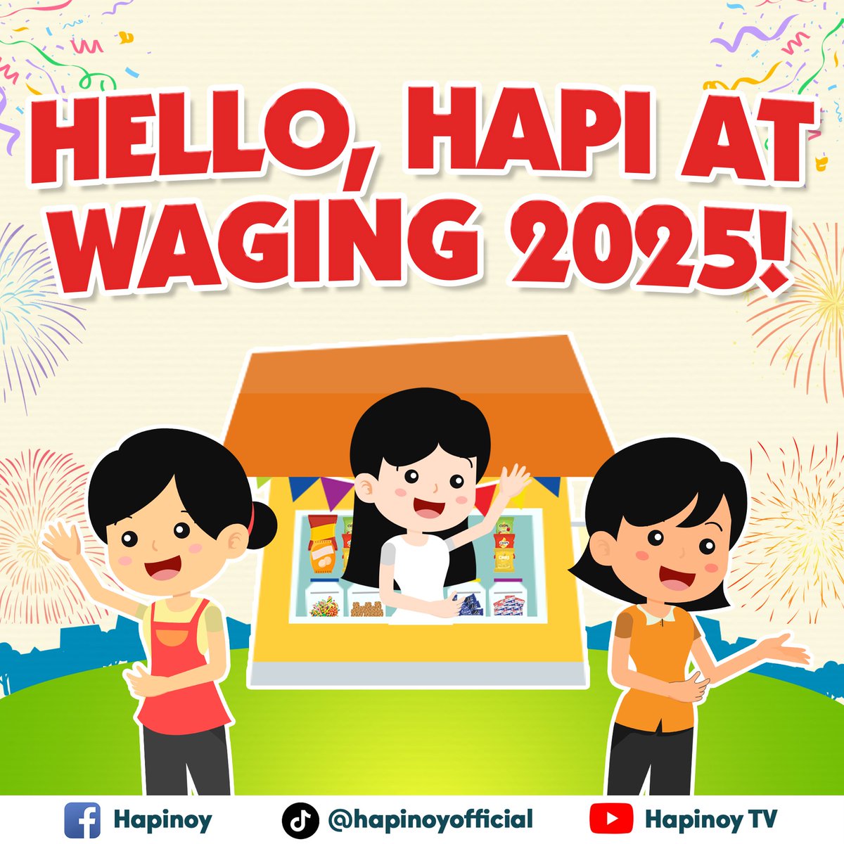 hapinoy's tweet photo. Claiming, manifesting, at declaring ang isang hapi at waging 2025 para sa atin at sa ating negosyo! 🎆🎇

Hapi New Year, ka-haps!
#Hello2025 #NewYear #manifesting https://t.co/m3omSFaljv
