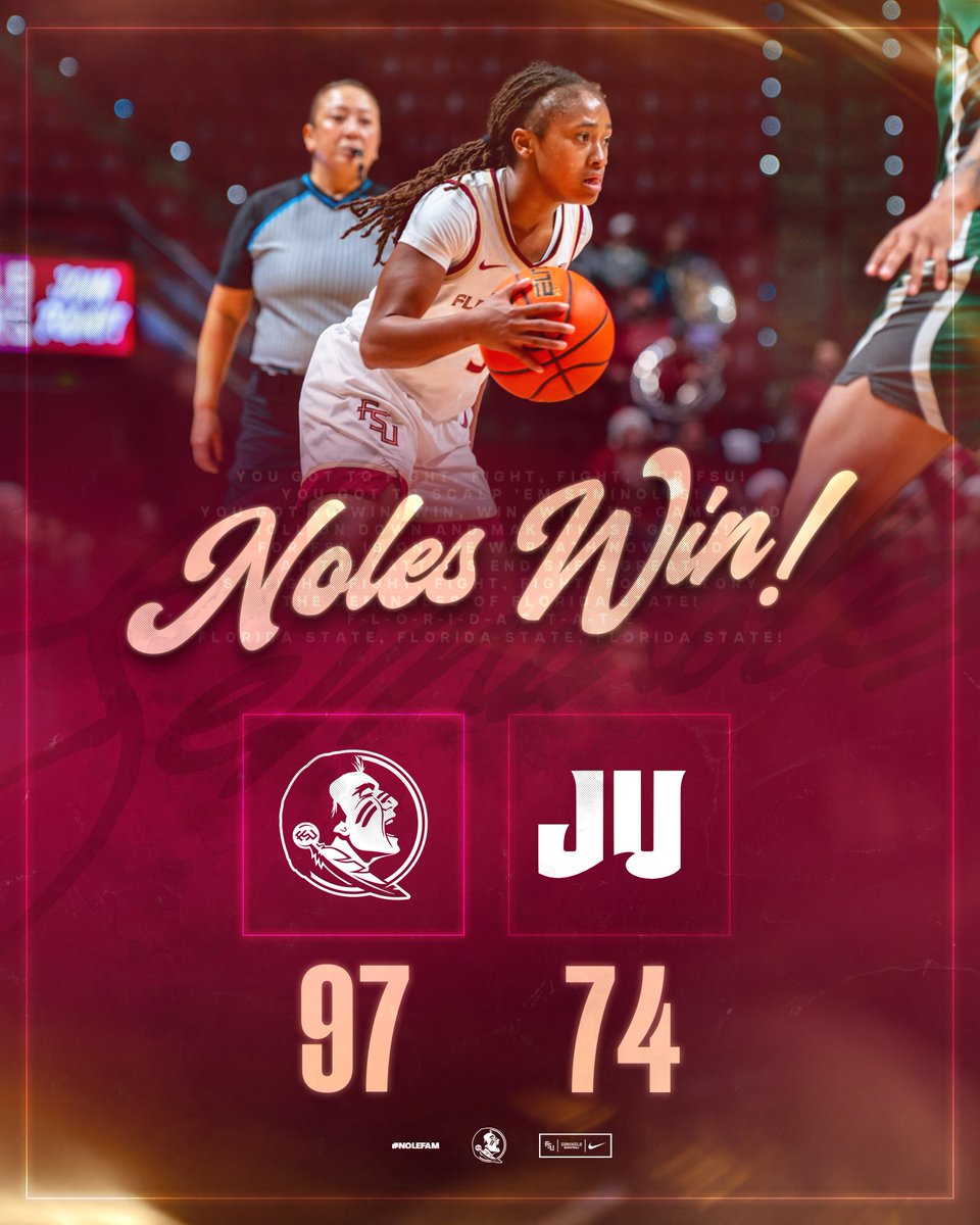 That's a wrap on 2024. 
NOLES WIN!

#NoleFAM