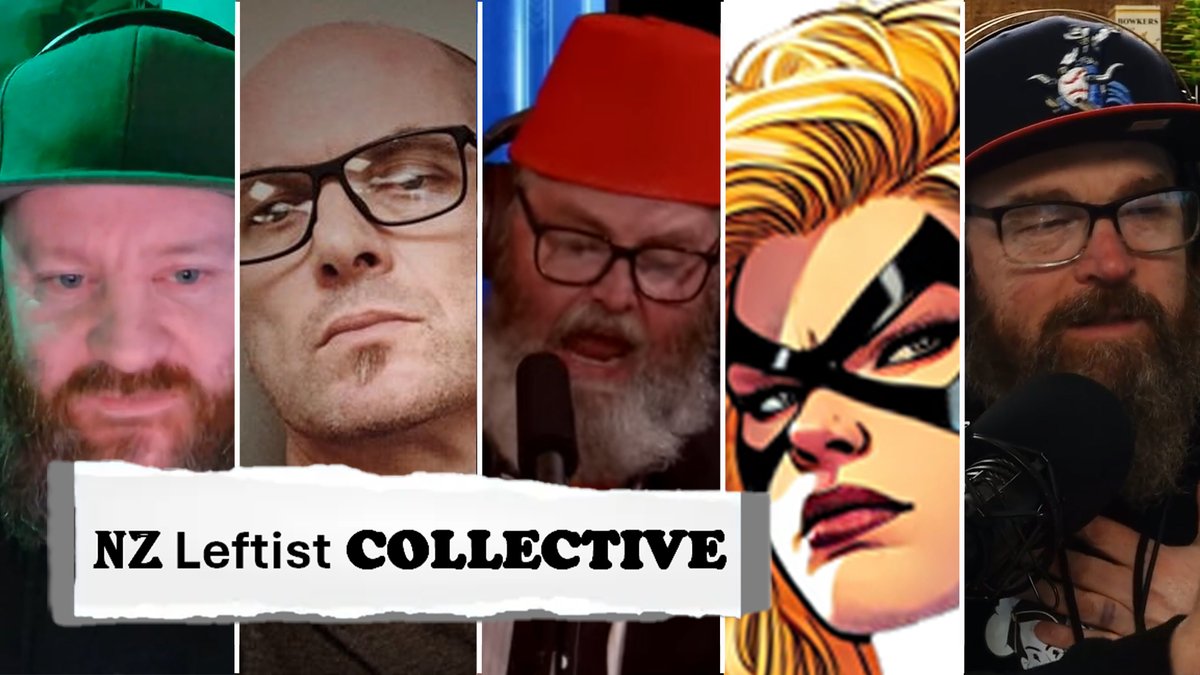 bighairynetwork's tweet image. Tonight at 9pm a brand new podcast called the NZ Leftist Collective

Independent progressive content creators coming together

Tonight, 2024 in review with me, @spider_hoof, @kelvin_morganNZ, @CitizenBomber, @Chewie_nz &amp;amp; guests @Ceriphinz &amp;amp; @ClintVSmith
youtube.com/live/hkdEi7_y5…