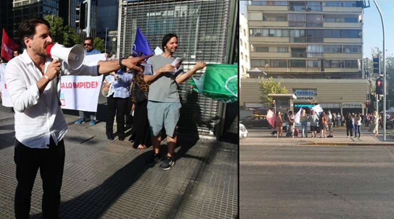 GAMBA_CL's tweet photo. Fracasa marcha del Frente Amplio contra las AFP: Sólo fueron 5 viejas, 3 marihuaneros y 4 ñuñoinos que jamás agarraron una pala https://t.co/gBzm3OuCCQ https://t.co/MBcgsAfqcG