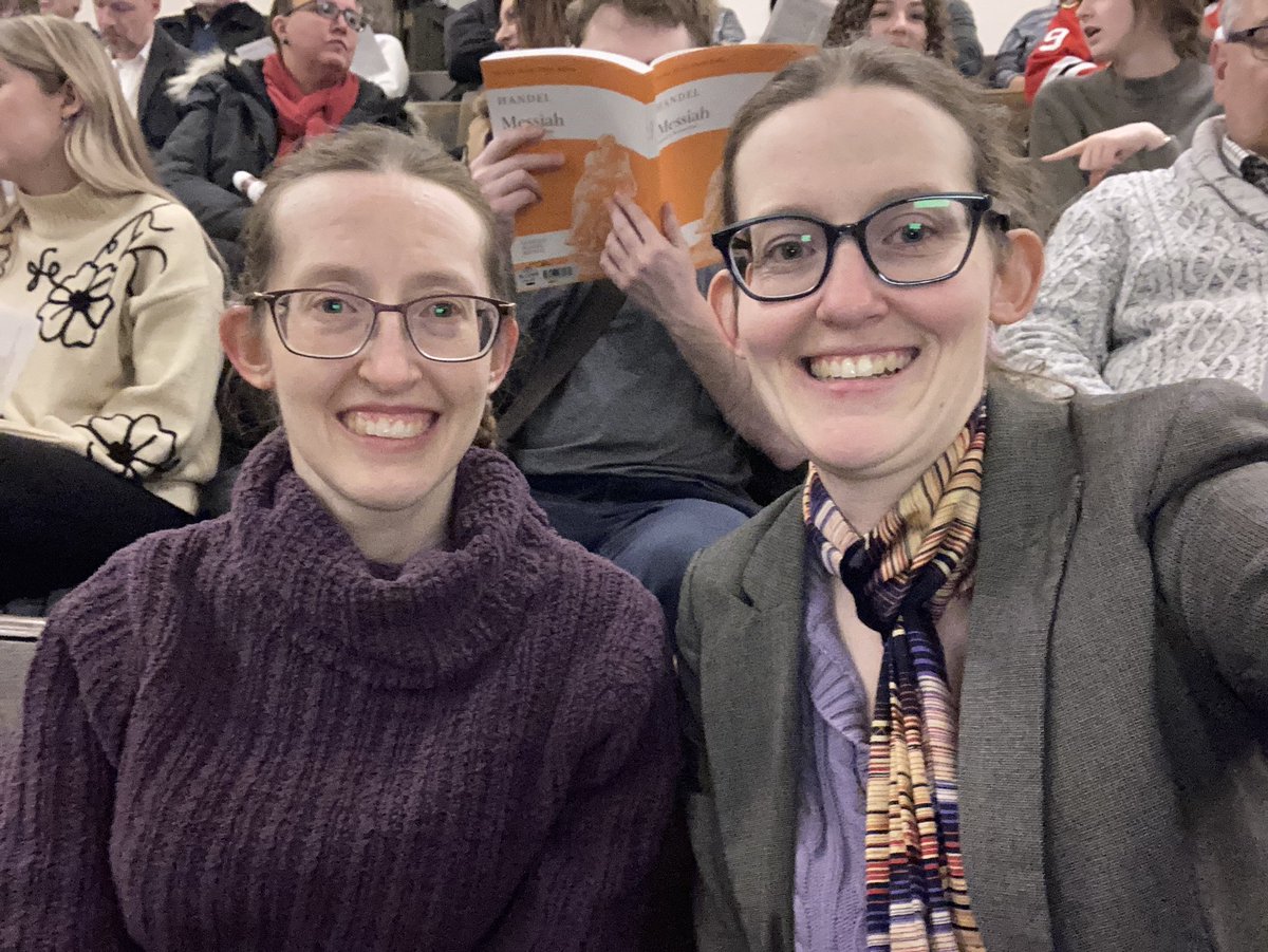 lisagoudy's tweet photo. “Hallelujah!” @sheldon_spock1 &amp; I are stoked to hear our Mom sing with the #ReginaPhilharmonicChorus at the @ReginaSymphony performance of #HandelsMessiah tonight!! It’s a Christmas tradition!! 🎄🎶🎵😀😍👏❤️🎅🏻🤶🏻 #hallelujahchorus #rso #liveconcert #merrychristmas #soexcited https://t.co/T3ysoW8NJz