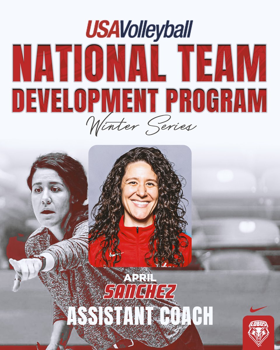 𝗕𝗲𝘀𝘁 𝗼𝗳 𝘁𝗵𝗲 𝗕𝗲𝘀𝘁. Congrats to our own April Sanchez on a well-earned honor, representing the Lobos at <a href="/usavolleyball/">USA Volleyball</a> NTDP winter series in Louisville this weekend 👏