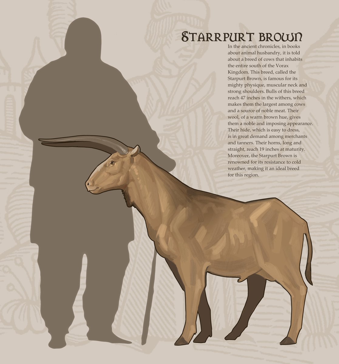 Warton_isl's tweet photo. What if cows had never evolved into mighty horned animals? That's what happened on the Warton Islands. https://t.co/IOUTRBoYSX