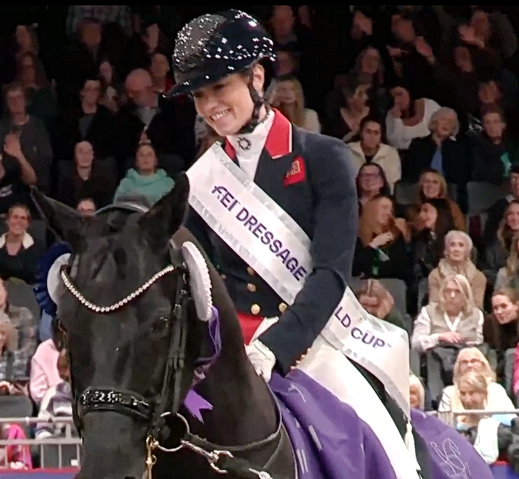 The dressage World Champion put on quite a performance at the London International Horse Show. Read about it at nancyjaffer.com