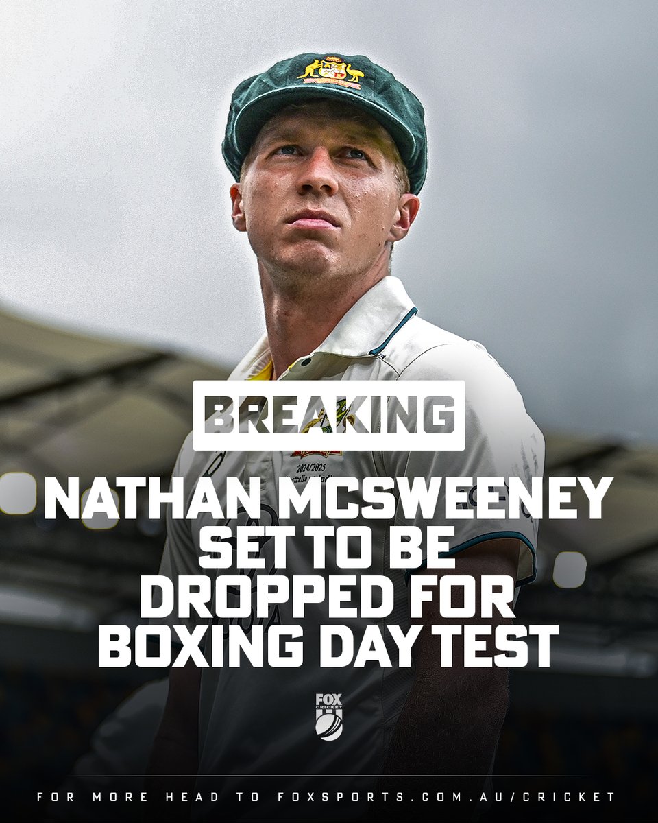 FoxCricket's tweet photo. A big call... with an even BIGGER one to be made on who replaces him 🚨 👉  https://t.co/xd8LGBrYXy https://t.co/LO3LitCVKE