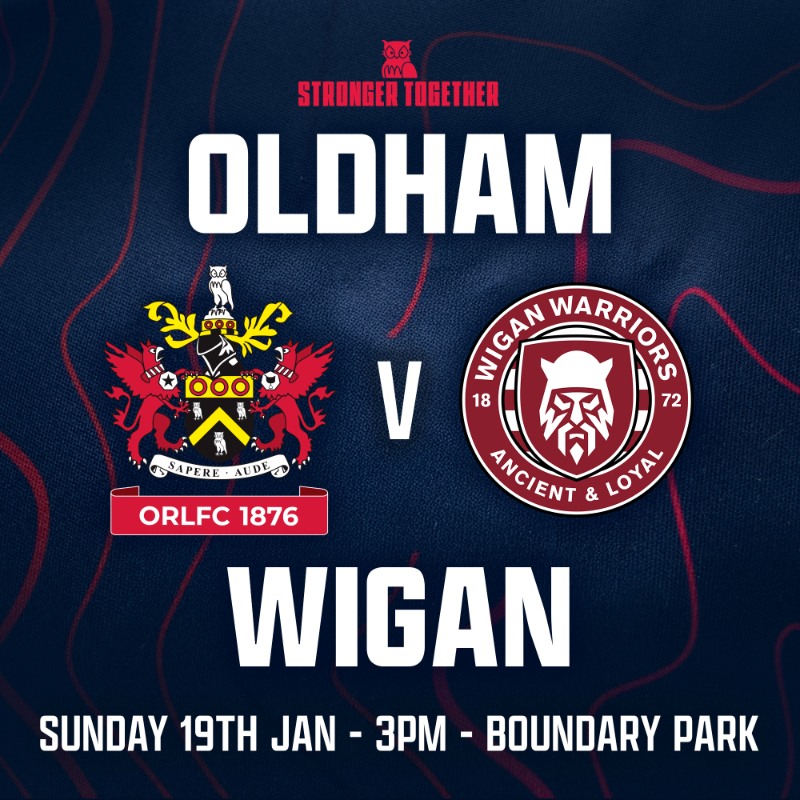 Roughyeds's tweet photo. We're pleased to confirm we will host Super League and World Club champions Wigan at Boundary Park in a mouth-watering pre-season friendly on Sunday January 19th, with tickets on sale now.

🎟 Adults £16, Concessions £13, Under-16s FREE

#RugbyLeague