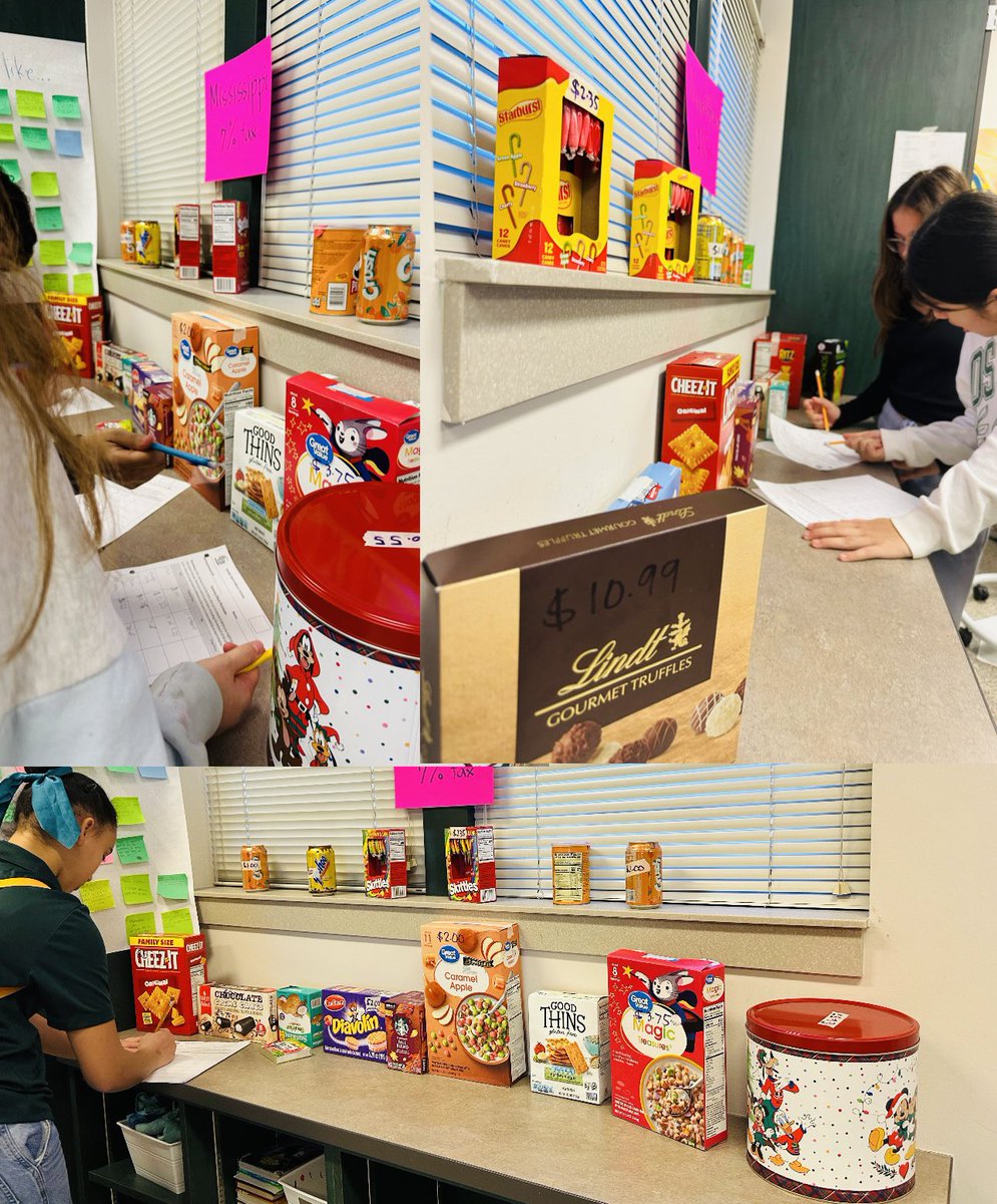 mhelladisla's tweet photo. Adv Math 7 kids are Learning Math beyond textbook! 🧮

🛒Grocery shopping with actual products.
🍽️Budgeting at a restaurant.
🛍️Smart spending at a department store.

It’s so amazing hearing conversations about applying math in real life! Real-world consumer math in action! https://t.co/v8sP7lA1xb