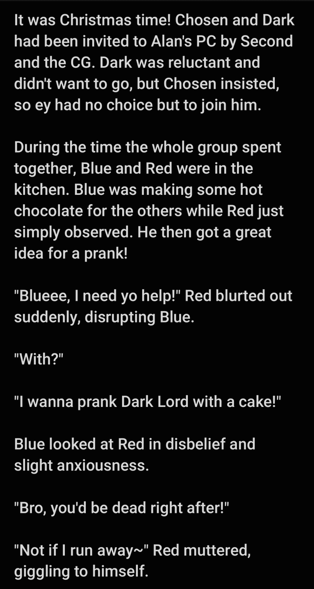 katsudkbk's tweet photo. A short fanfic for someone on dsc !
.
#alanbecker #alanbeckerfanart #animationvsanimator #Christmas #funfiction https://t.co/3nD4NfwklH