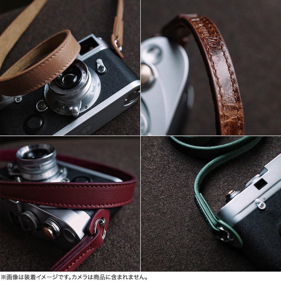 これ、¥3,000ほどと絶対お買い得なレザーストラップだよなあ。

cam-in (カムイン) カメラストラップ リング式 イタリアンレザー LCS-073シリーズ | 焦点工房オンラインストア
stkb.jp/smartphone/det…