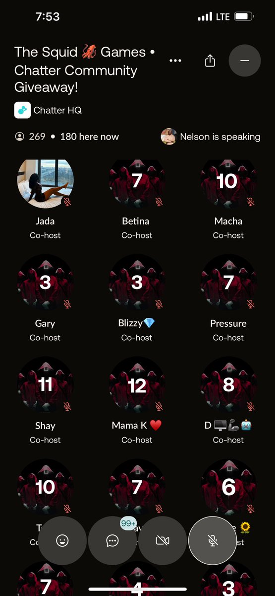 SQUID 🦑 GAMES ON CHATTER IS LIT 🔥