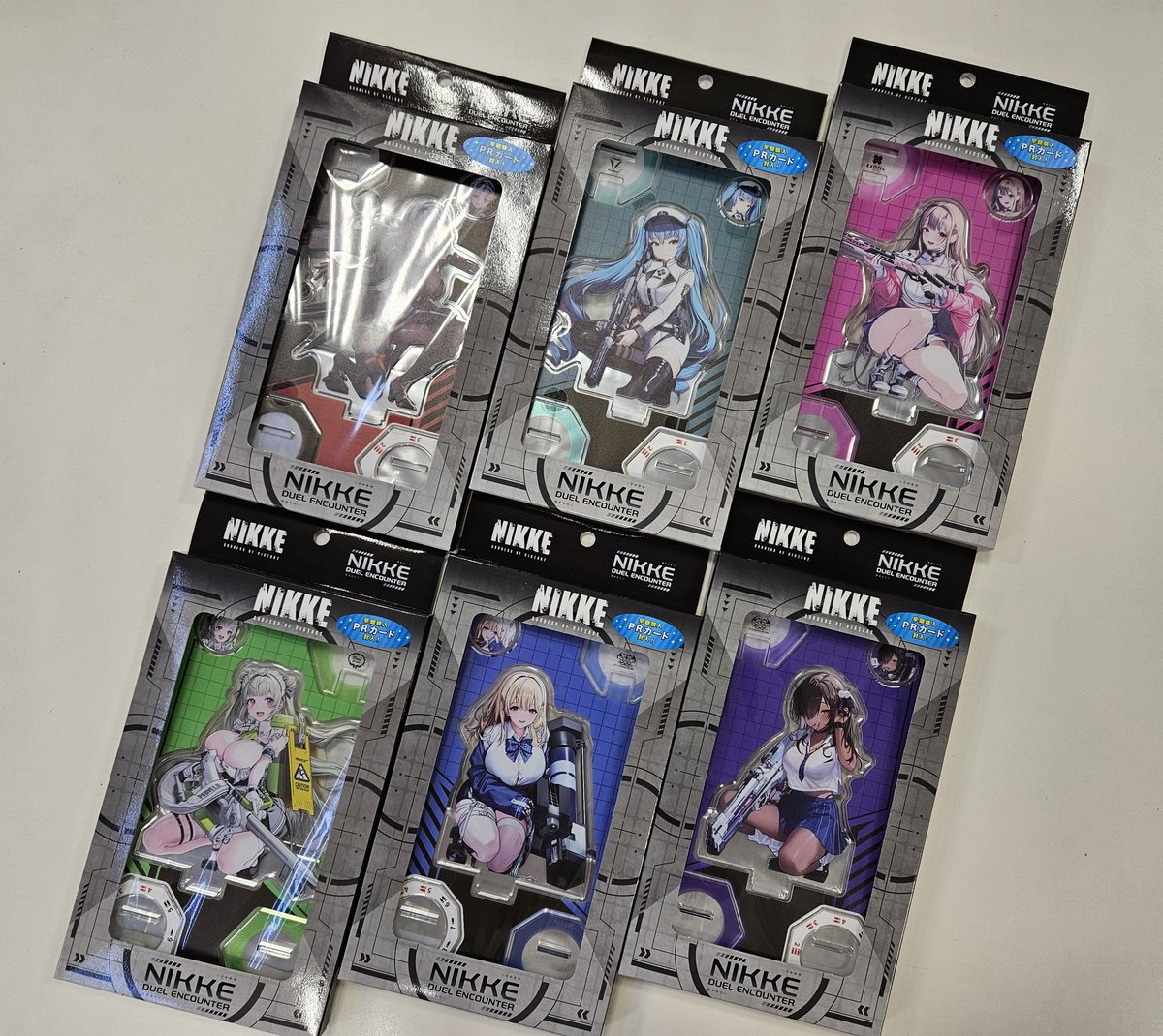 限定NIKKE DUEL ENCOUNTER BOOSTER SET6種類
