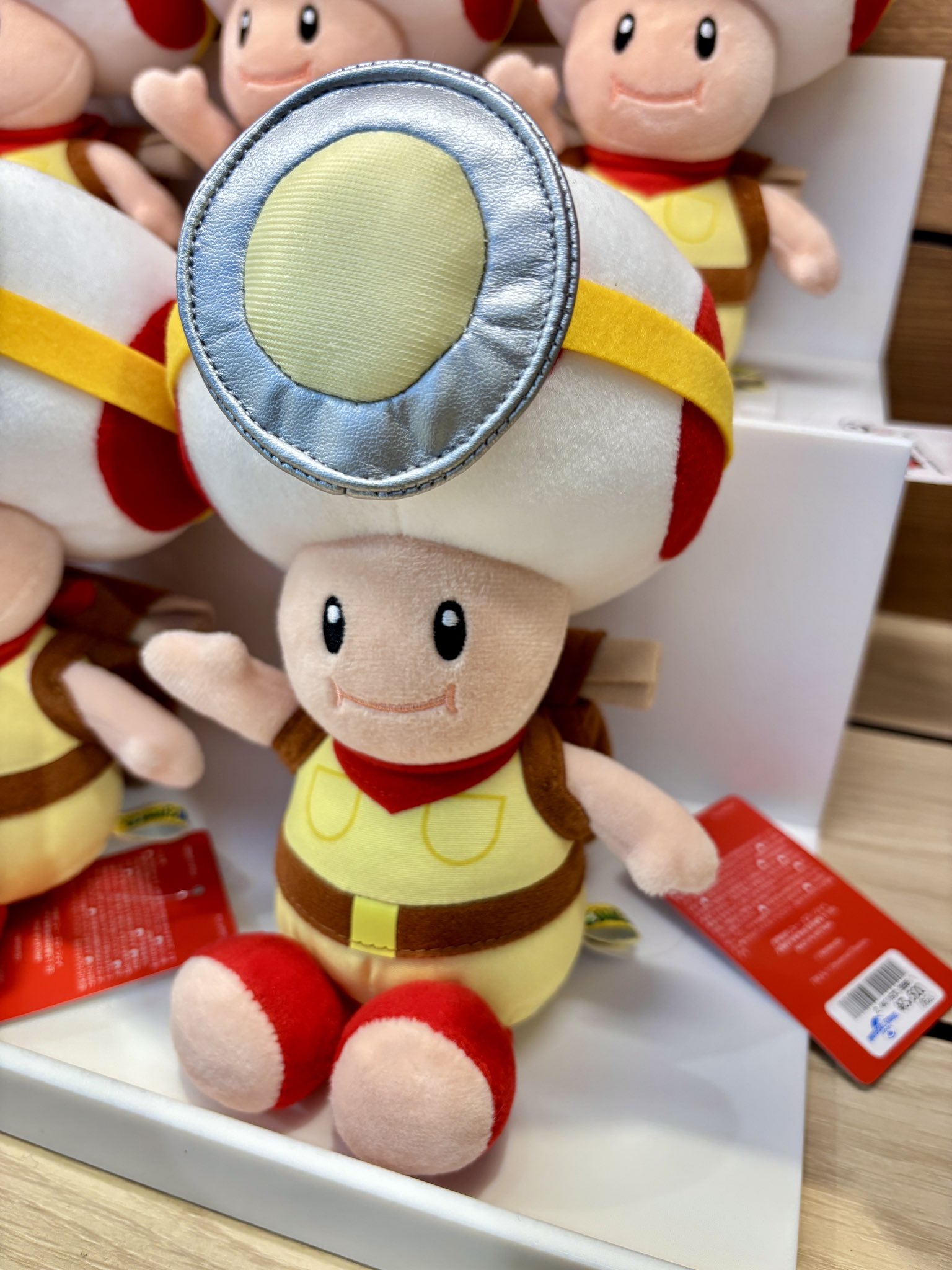 USJ ユニバ　キノピオ　ぬいぐるみ　Lサイズ USJ - ユニバ マリオ キノピオ ぬいぐるみ 大 usj 新品タグ付き