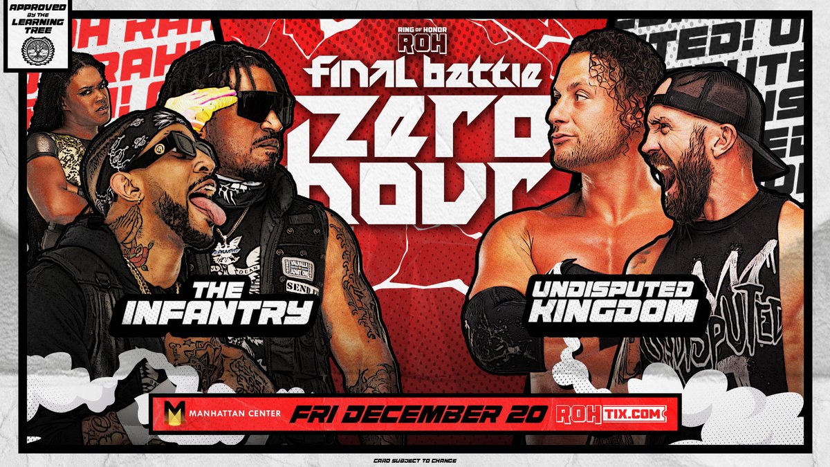 Super_Baby_Dean's tweet photo. 👊🐾🐾👊ROH FINAL BATTLE 2024 FRIDAY DEC. 20, 2024 PREVIEW!👊🐾🐾👊
#ROH #FINALBATTLE #PREVIEW #CHRISJERICHO #MATTCARDONA #ATHENA #BILLYSTARKZ #REDVELVET #LEYLAHIRSCH #SONSOFTEXAS #THERIGHTOUS #LEEMORIARTY #JAYLETHAL #QTMARSHALL #BRIANCAGE #WILLIEMACK #MARKDAVIS
https://t.co/UsleS2eBj7