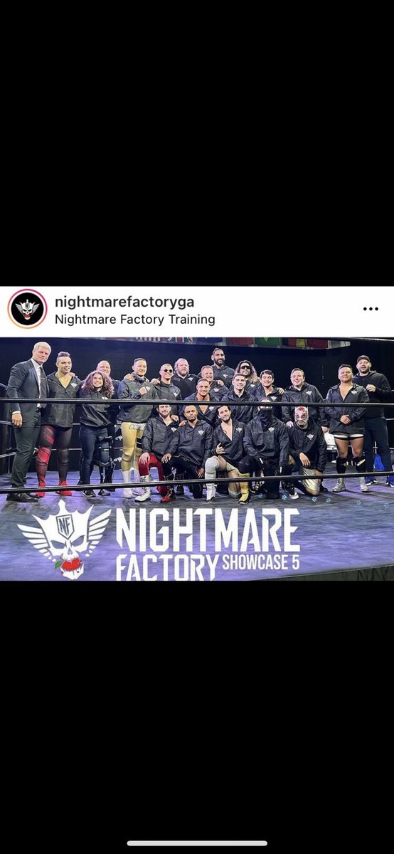 TonyVincita's tweet photo. 3 years ago today and still one of the proudest accomplishments of my career at the Nightmare Factory. The classmates I shared this journey with are absolutely special and the coaching from @CodyRhodes @QTMarshall and others is 2nd to none. God is good, Thank you 🙏 #camp5 https://t.co/uVCFpsa2eU