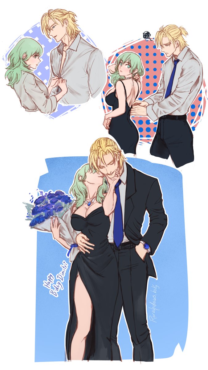 RorastillDraws's tweet image. #20241220ディミレス24h
#ディミレス版殿下誕生祭2024 
#dimileth | #ディミレス
They are getting ready for a big night out💖~
The flowers are for Dimitri🫰