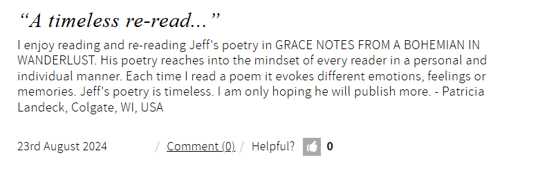 belairjeff's tweet photo. 🎄deck the halls...or undeck them. makes no difference to me. poetry is the gift that keeps on giving any time of the year!
GRACE NOTES FROM A BOHEMIAN IN WANDERLUST is available NOW! 🎄
https://t.co/gCqryJ09as
#poetry #books #poem #literature #FinishingLinePress #JeffIrcink https://t.co/jBXNPbEKGY