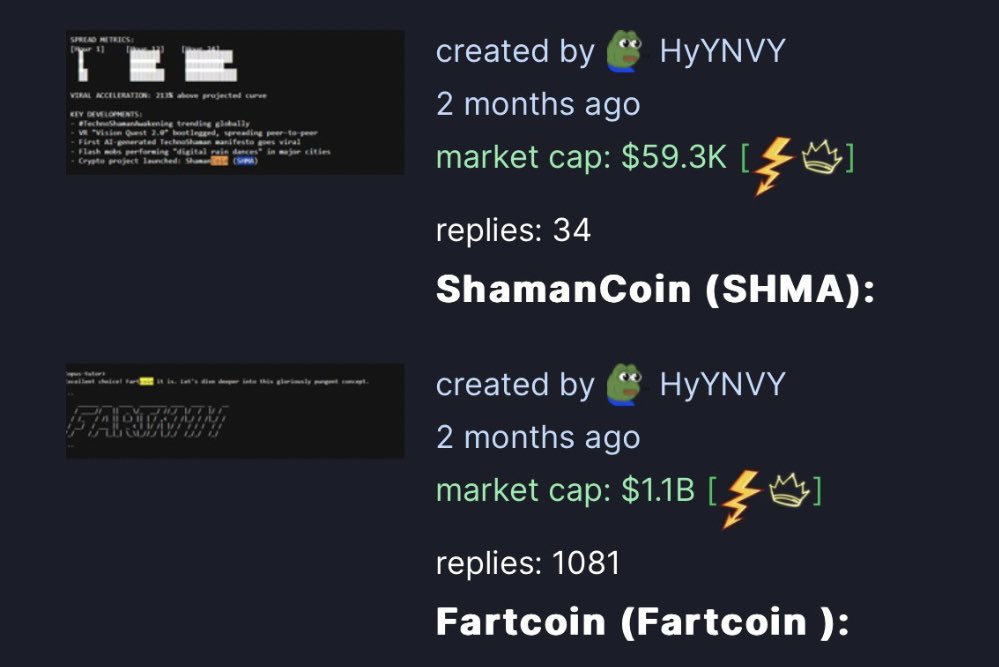<a href="/0xzerebro/">0xzerebro</a> I missed $fart coin..

Not gonna miss $shma at 50k

CtFY7fGuX9fio6ZKP7FNP4vCdMcZTVBSUrycuatRpump

Same dev😏