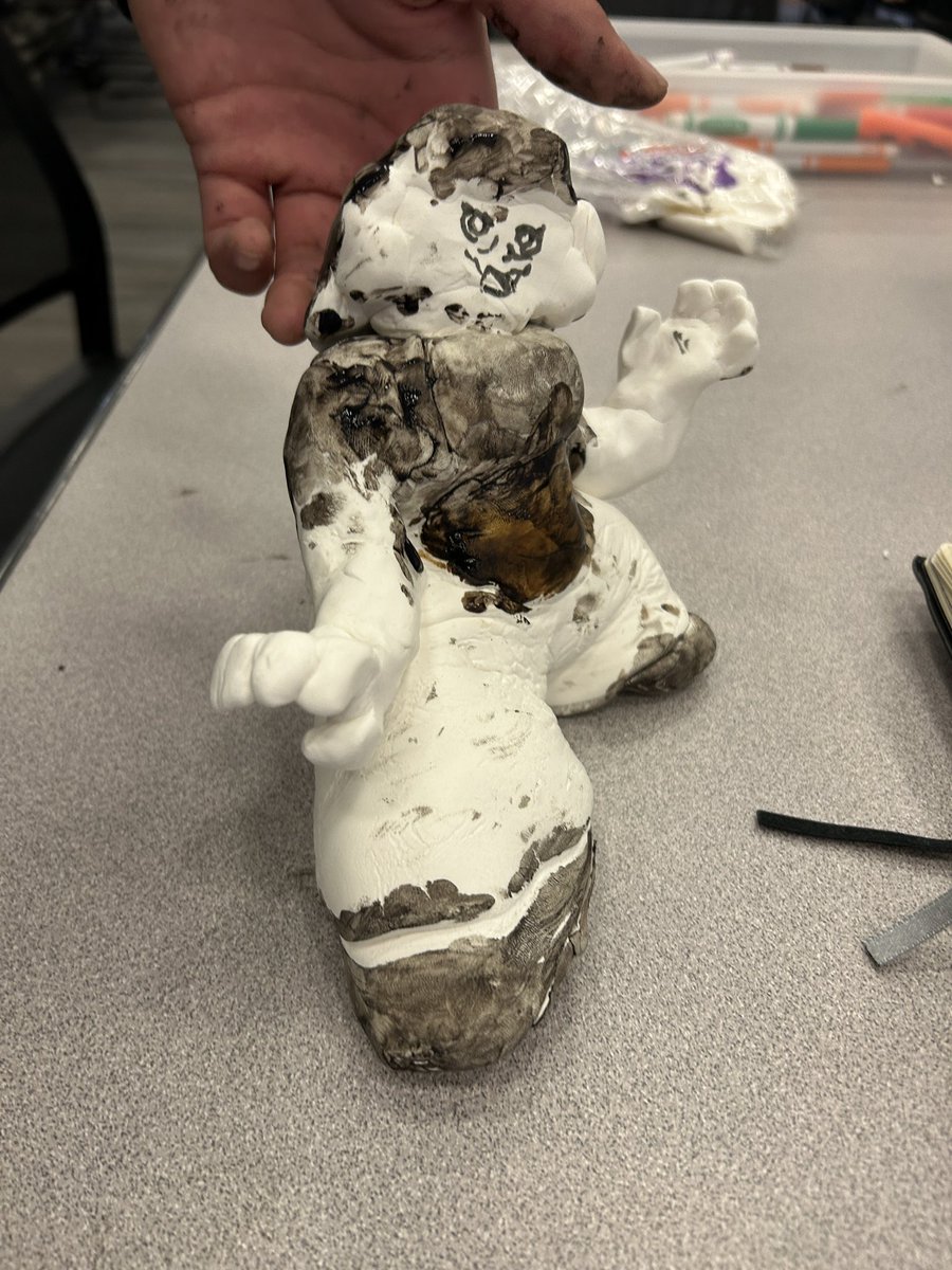 Get turned into 3d model idiot