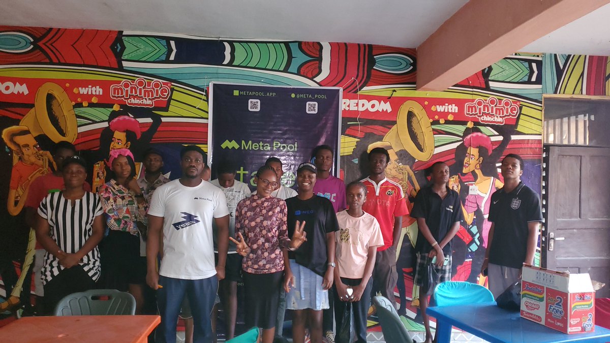 don_zee10's tweet image. In the spirit of the season, we gathered to reflect &amp;amp; reminisce on our 2024 experience so far.
We expressed our peak and trough moment in #Web3. Together we  learnt better ways to navigate through similar scenarios via notable platforms like @meta_pool.

#Blockchain #DeFiChain