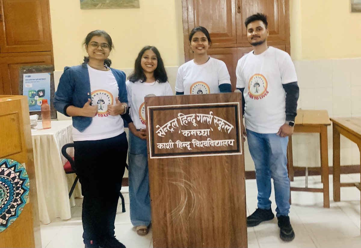 Chandana Basu (@cbm2577) on Twitter photo Here are our smiling resource persons and volunteers without we could not have made it. Ms Olivia Majhi, Ms Tanya Tibrewal, Ms Debasree Das, Mr Vishal Arya all research scholars of <a href="/bhupro/">BHU Official</a> Here are our smiling resource persons and volunteers without we could not have made it. Ms Olivia Majhi, Ms Tanya Tibrewal, Ms Debasree Das, Mr Vishal Arya all research scholars of <a href="/bhupro/">BHU Official</a>