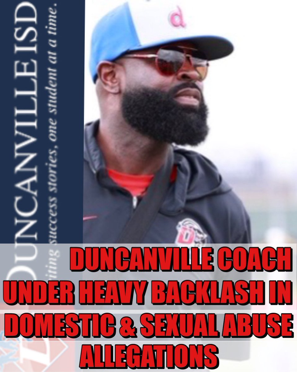 TXTopTalent's tweet photo. 🚨 Breaking News 

@DuncanvilleISD coach Clayton Brookins @CoachBrookins has been under community scrutiny for domestic abuse allegations and misconduct. 

⚠️ Warning audio contains violent and crude language https://t.co/2s9ndOAOc3