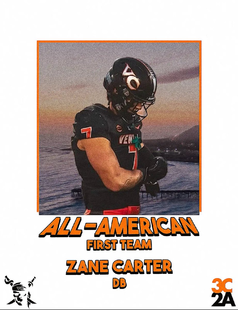 Zane Carter (@zanecarter07) on Twitter photo Blessed to be named FIRST TEAM ALL-AMERICAN❗️❗️
<a href="/CoachMoose/">Steve Mooshagian ™️🇺🇸</a> <a href="/grady_liddell/">Coach Liddell 🇺🇸</a> <a href="/CoachMorrisVC/">Terry Morris</a> <a href="/michaelhaydon8/">Michael Haydon</a> <a href="/VCPirateFB/">Ventura College Football</a> Blessed to be named FIRST TEAM ALL-AMERICAN❗️❗️
<a href="/CoachMoose/">Steve Mooshagian ™️🇺🇸</a> <a href="/grady_liddell/">Coach Liddell 🇺🇸</a> <a href="/CoachMorrisVC/">Terry Morris</a> <a href="/michaelhaydon8/">Michael Haydon</a> <a href="/VCPirateFB/">Ventura College Football</a>