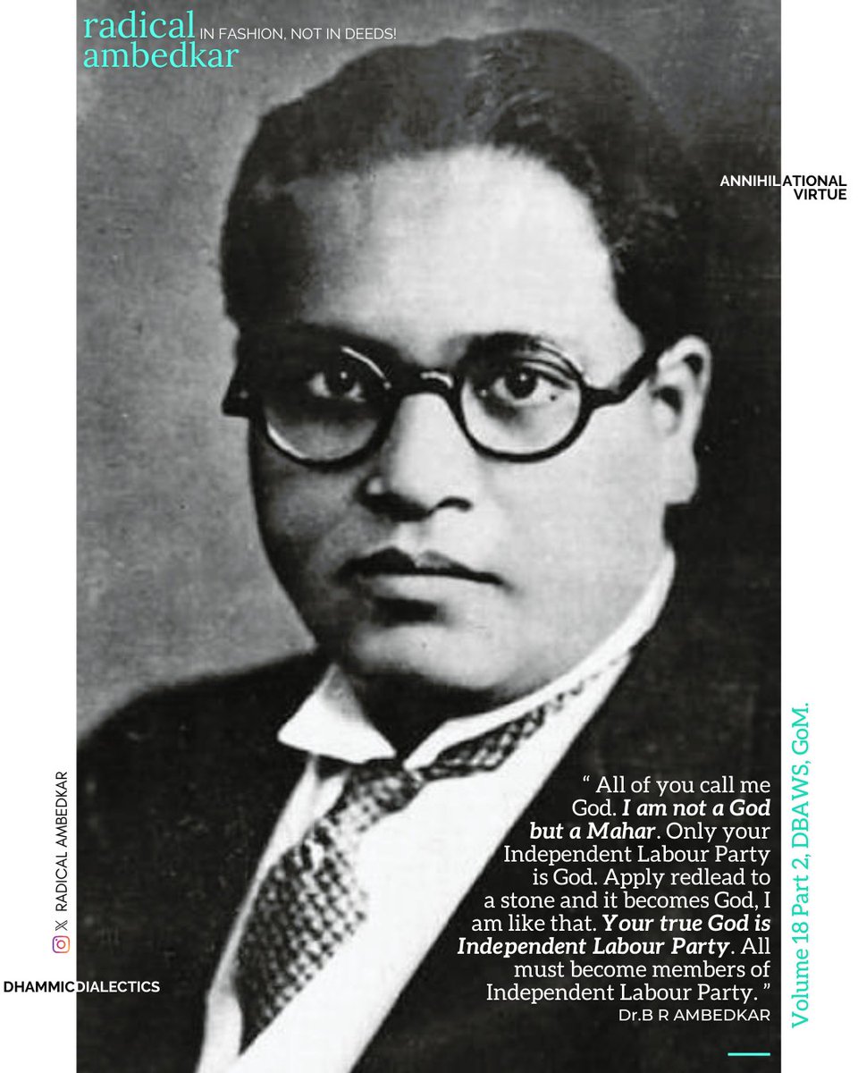 radicalambedkar's tweet photo. Indeed in #Fashion, and not in #deeds !
#RadicalAmbedkar
#Ambedkar #Controversy #BJP #AmitShah #Modi #Congress #RahulGandhi #All of them using him
#Ambedkar #NotGod #AmbedkarNotGod #ILP #Labour #Red #Blue #PoliticsofColour #MakingofAGod #Diefication #Buddha #Phule https://t.co/aR1IzDMOZK