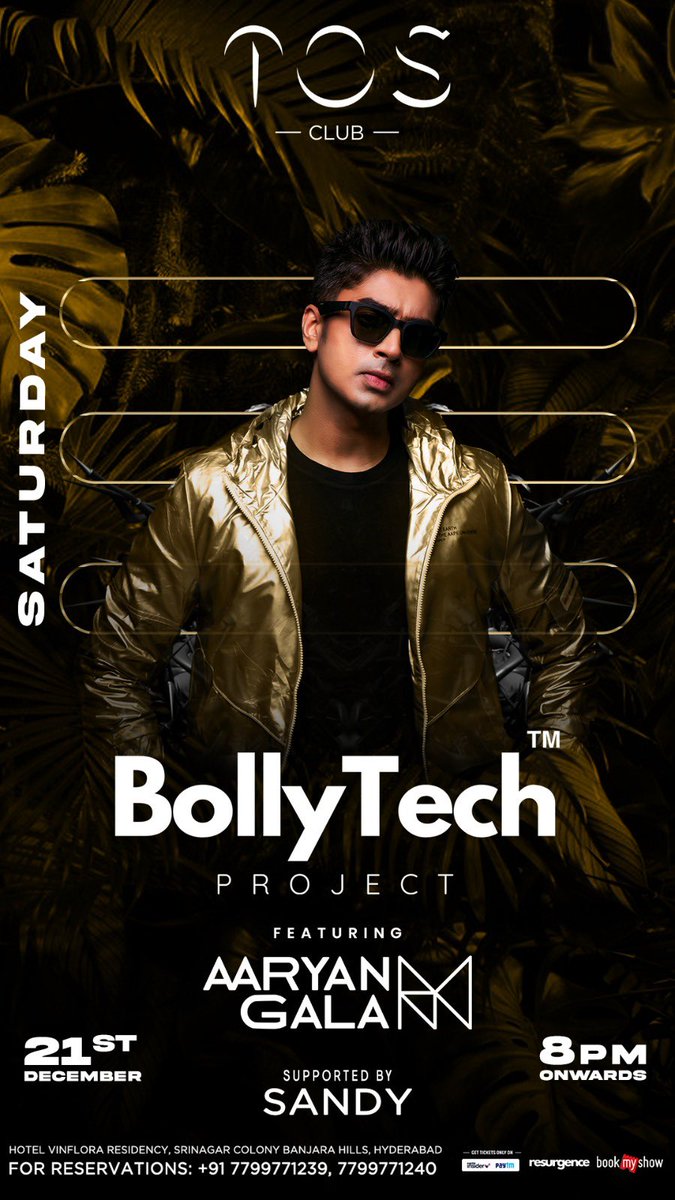 bollytechproj's tweet photo. #Hyderabad #GigAlert #BollyTech #BollyTechProject

@aaryangala live at @tos.hyderabad this Saturday night for @bollytechproj!

21st December 2024.

Be there! ✨

— MGMT https://t.co/gTTUY4NU0w
