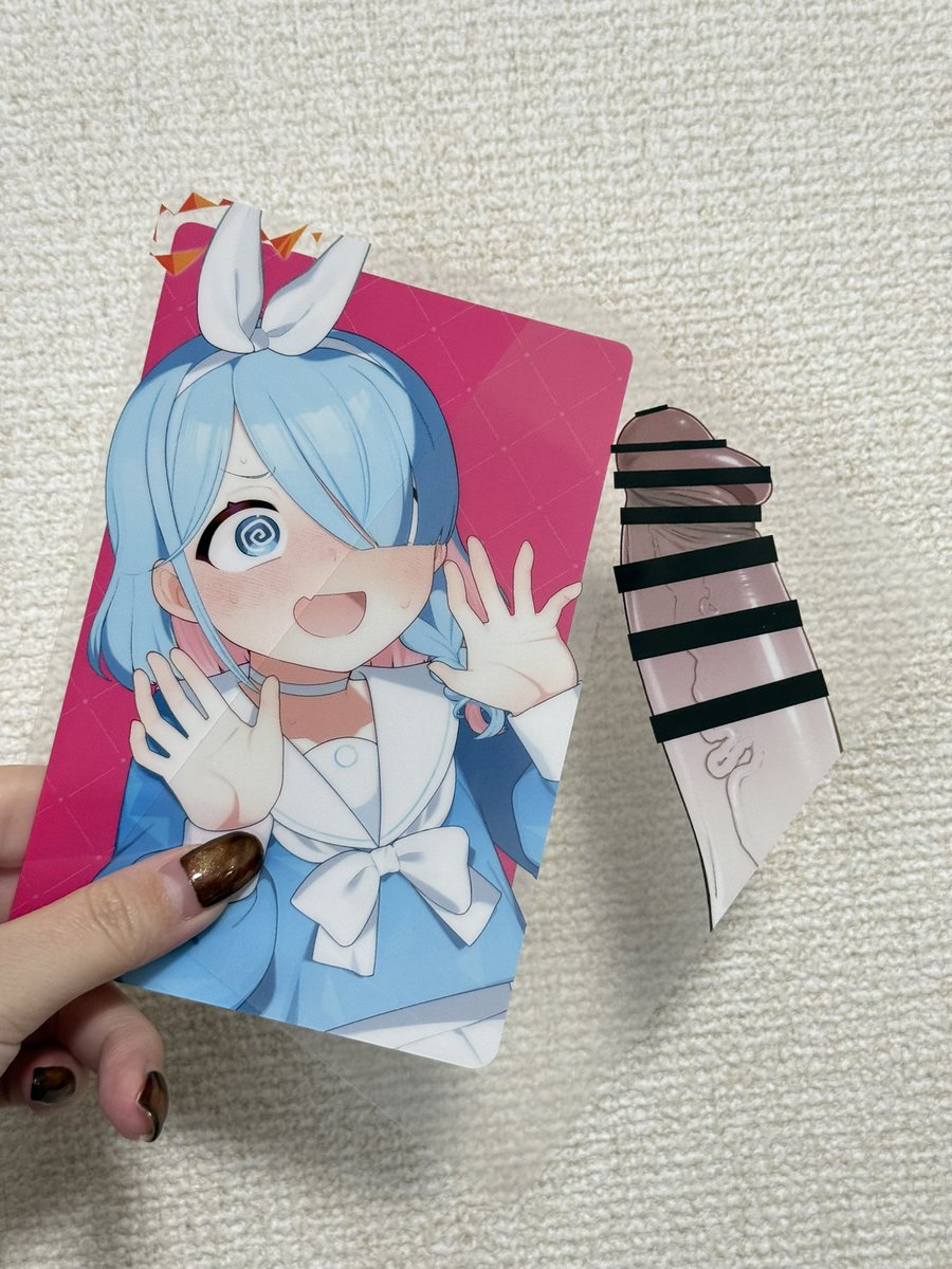 天才的なポストカード届いた
アロナのポストカードと、何でも見せ槍おちんちんシート!!
アロナに見せつけてもよし、おちんちんだけを使って色んな女の子に見せ槍しまくってもよし❣️❣️

冬コミに発行する見せ槍合同のおまけとして、会場限定でつけるやつです🥰 