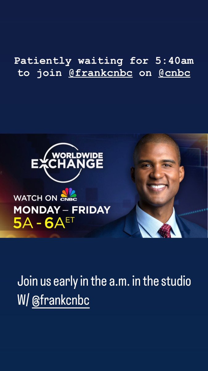 See you tomorrow morning on <a href="/CNBCWEX/">Worldwide Exchange</a> with <a href="/FrankCNBC/">Frank Holland</a> …picks from my naughty and nice list…and the one word (hint: it’s a brand) that every one should be paying attention to.