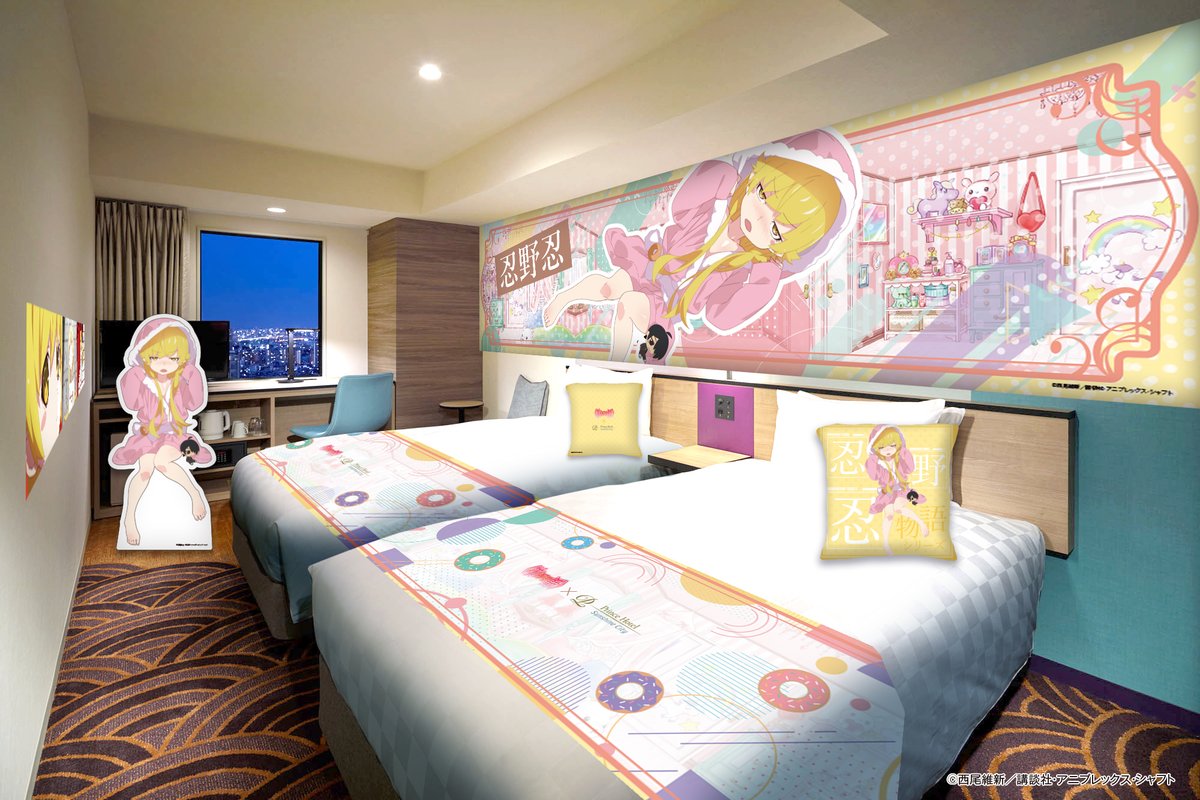 物語シリーズ 池袋サンシャインシティプリンスホテル 宿泊者特典 アクリルパネル 物語シリーズ 池袋サンシャインシティプリンスホテル 宿泊者特典